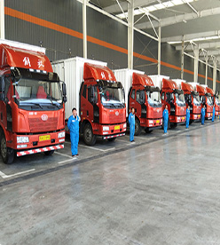 常州到铜川物流公司车辆展示